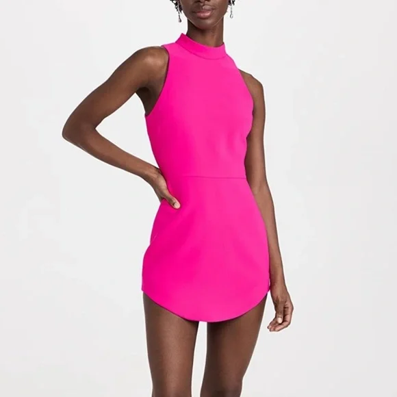 knee length dresses for ladies Amanda Uprichard Marshall Dress in Royal